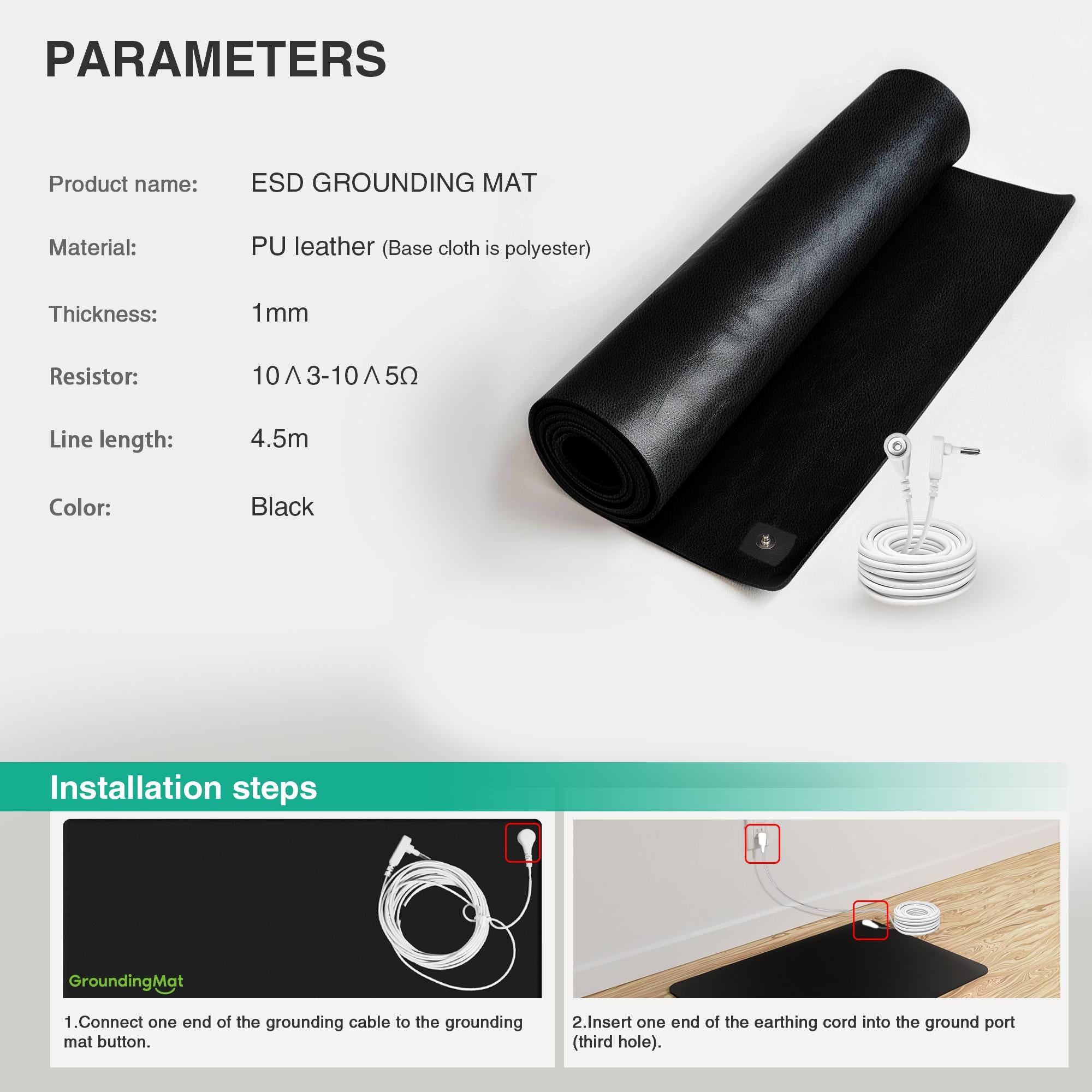 GroundBam Grounding Mat