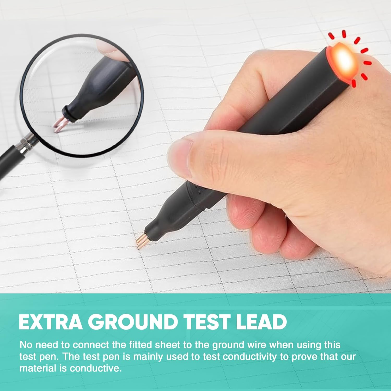 GroundBam Grounding Bed Sheet